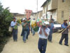 Cruz de Chaupirarca haciendo su recorrido