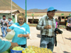 Nuestro estimado Florencio Bautista refrescandose